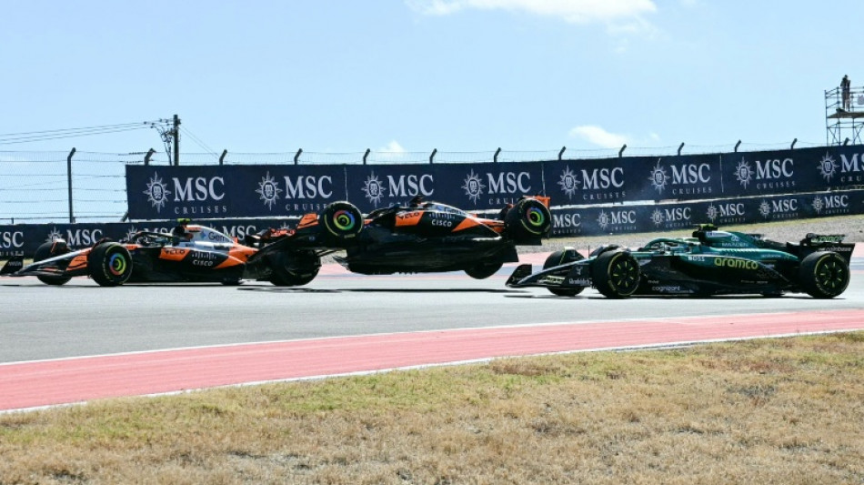 F1-GP des États-Unis: Verstappen gagne le sprint, les McLaren abandonnent