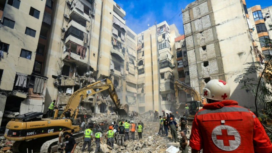 Preocupaci&oacute;n y destrucci&oacute;n en el suburbio de Beirut bombardeado por Israel