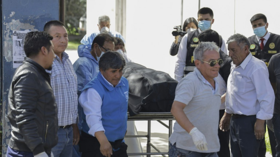 P&eacute;rou: les corps des 27 travailleurs morts dans l'incendie d'une mine r&eacute;cup&eacute;r&eacute;s