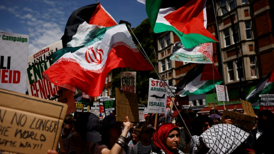 A Londres, des dizaines de milliers de manifestants en soutien à Gaza