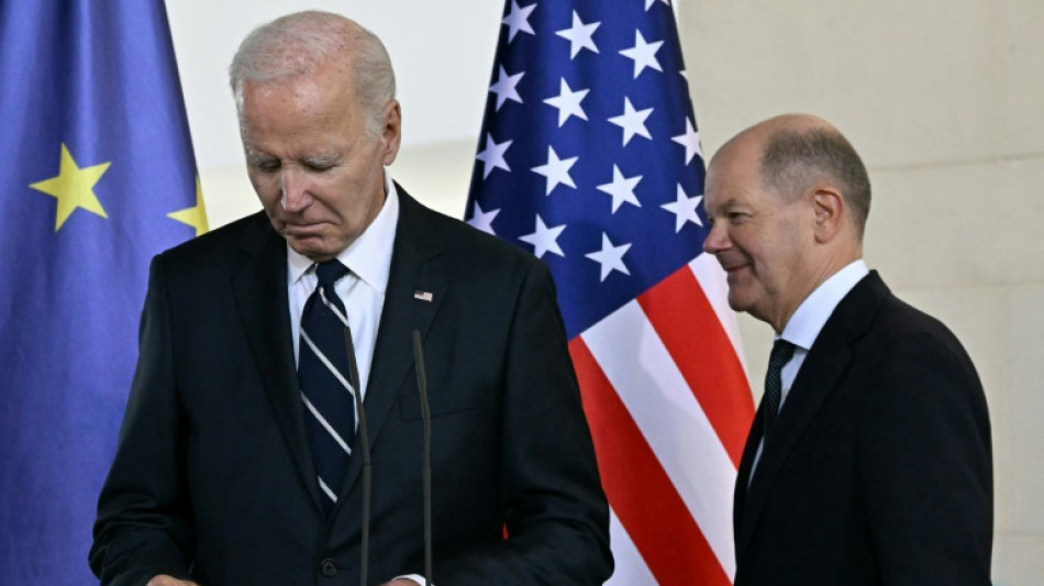 Biden urge en Berl&iacute;n a mantener el apoyo a Ucrania hasta que se logre una "paz justa"