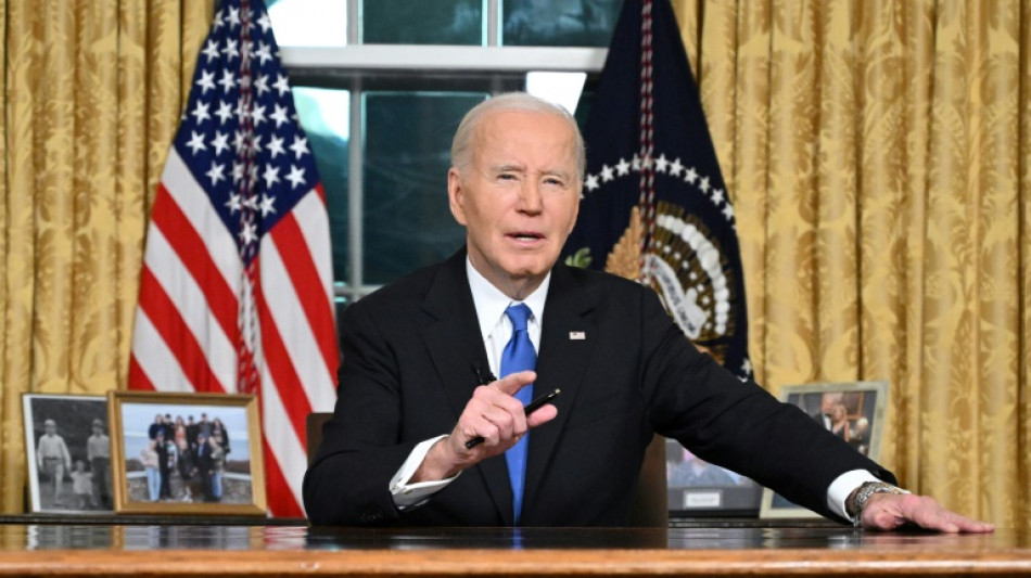 US-Pr&auml;sident Biden warnt in d&uuml;sterer Abschiedsrede vor gef&auml;hrlicher "Oligarchie" in den USA