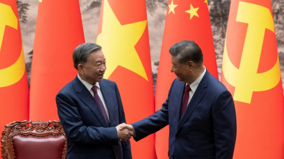 El presidente chino recibe a su hom&oacute;logo vietnamita, To Lam, en Pek&iacute;n