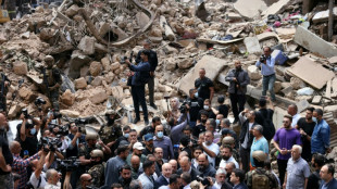 El presidente del Parlamento iran&iacute; visita el lugar de un ataque israel&iacute; en Beirut