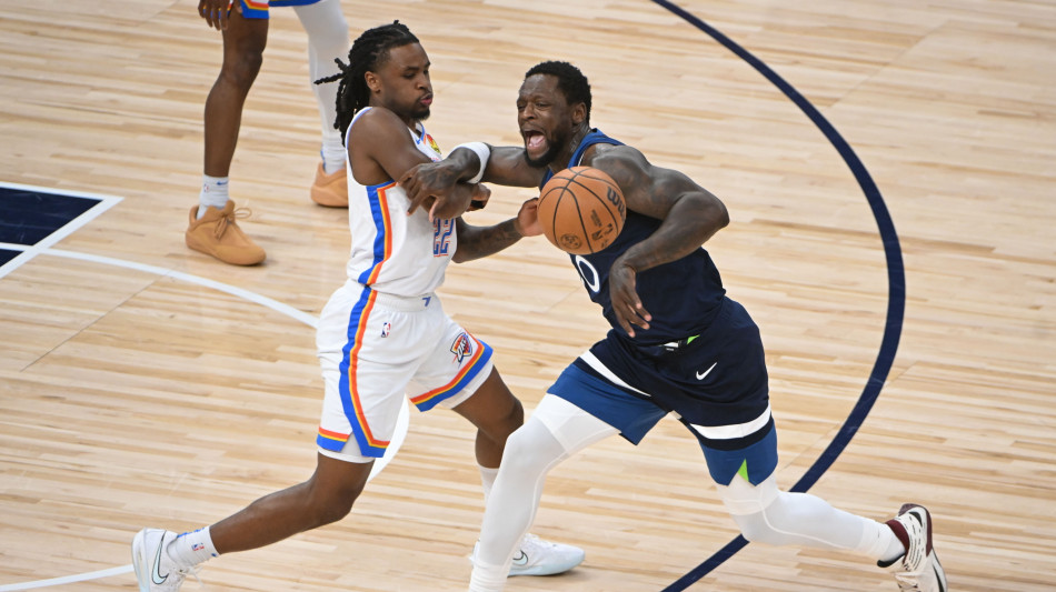 Playoff Nba: Minnesota batte Oklahoma e resta a galla
