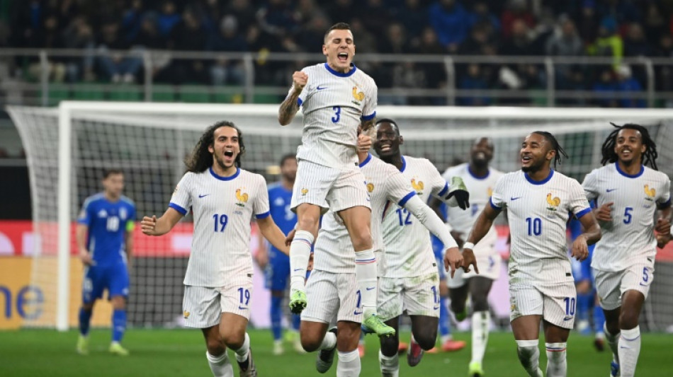 Ligue des nations: La France finit l'ann&eacute;e en beaut&eacute; en Italie