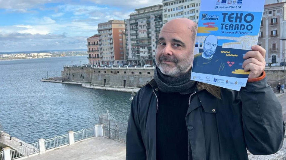 Al Ponte Girevole di Taranto il QR code del 'Canyon sonoro' di Teho Teardo