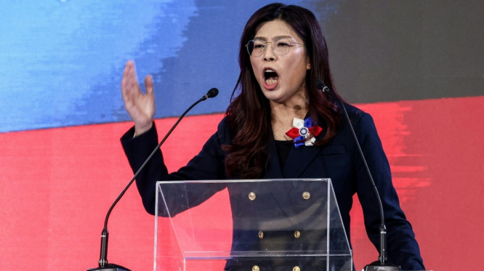 Taiwan's new opposition leader against defence spending hike