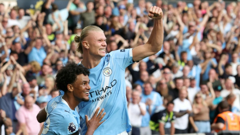 Haaland fires Man City to opening win at Wolves