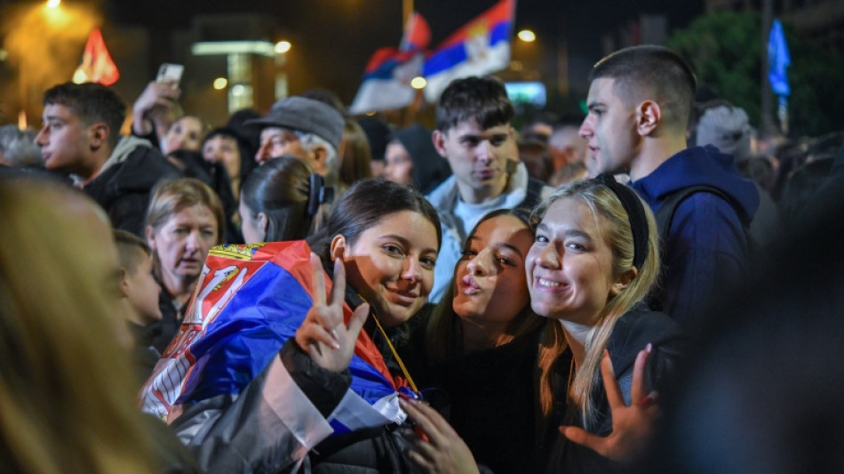 Serbia's students demand state media chiefs resign after poll win
