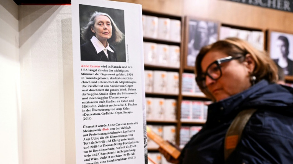 Anne Carson, la poeta canadiense que moderniza la antig&uuml;edad