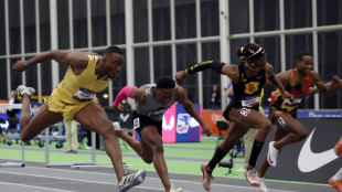 Holloway, Russell cruise to hurdles wins at US indoor championships