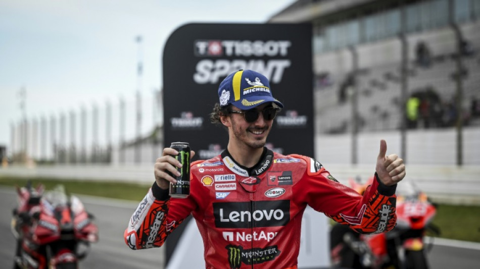 Au Portugal, Bagnaia premier "sprinteur" de l'histoire en MotoGP, Quartararo loin derri&egrave;re