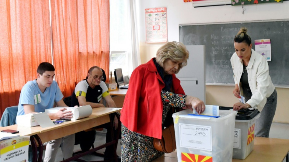 Les nationalistes donn&eacute;s vainqueurs des &eacute;lections en Mac&eacute;doine du Nord