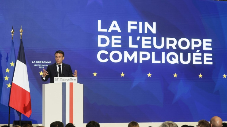 El presidente franc&eacute;s advierte de que Europa "puede morir"