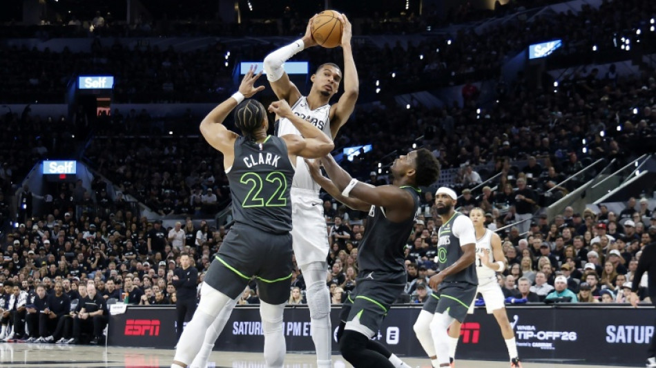 Wembanyama powers Spurs past T-Wolves as Knicks beat Sixers 