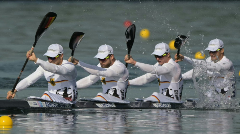 "F&uuml;r die Ewigkeit": Gold und Silber f&uuml;r Kajak-Vierer