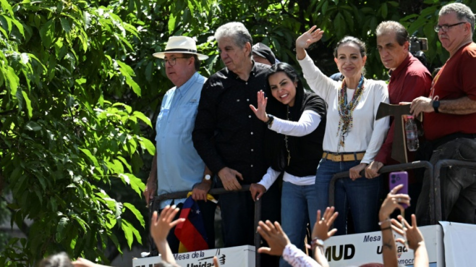 Venezuelan opposition figure seen in public for first time in 17 months