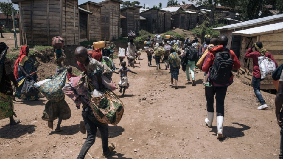 Panic and mortar fire: Civilians flee M23 push in east DR Congo