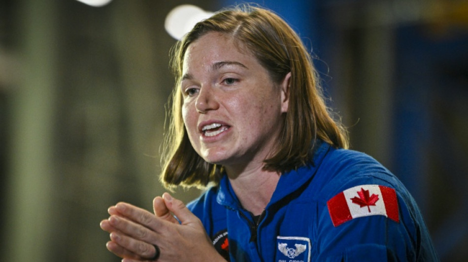 Laughter, tears: historic day for astronaut Jenni Gibbons in Houston