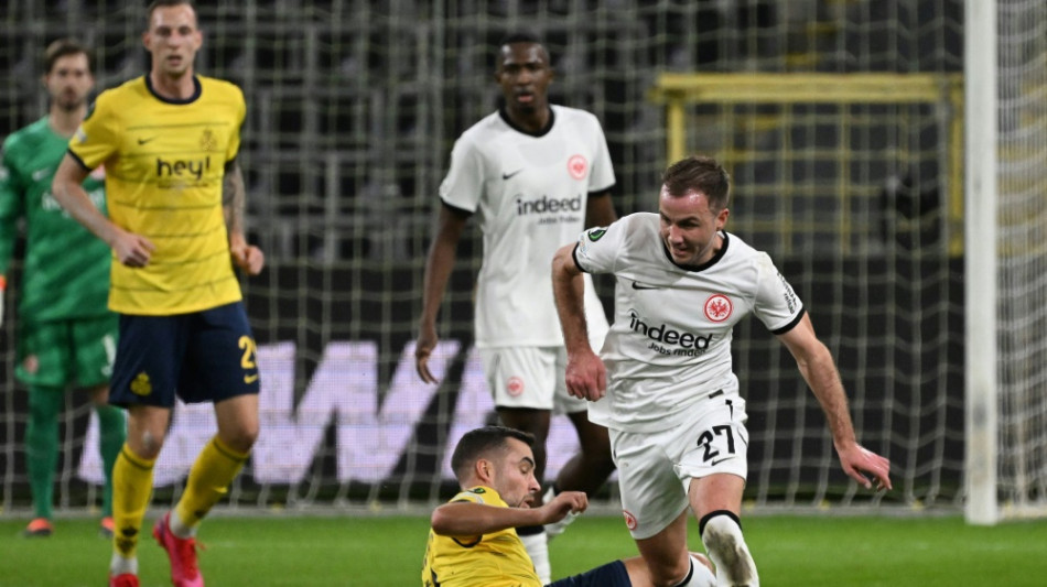 Sieg verspielt: Eintracht schw&auml;chelt auch in Europa