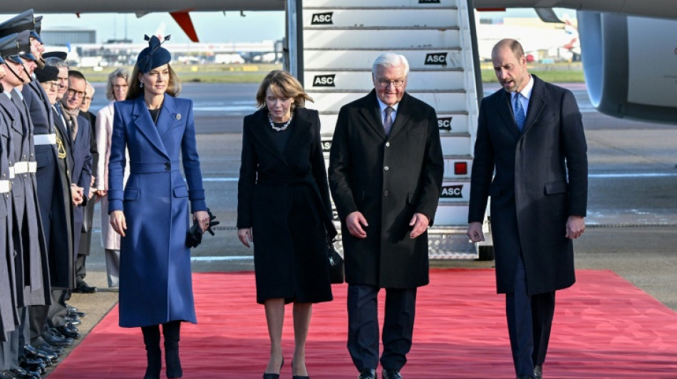 Le pr&eacute;sident allemand en visite d'Etat au Royaume-Uni, symbole d'une alliance ressoud&eacute;e par la s&eacute;curit&eacute;