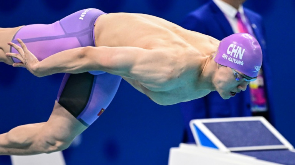 Qin, Zhang star as China send Olympic warning in Asian Games blitz