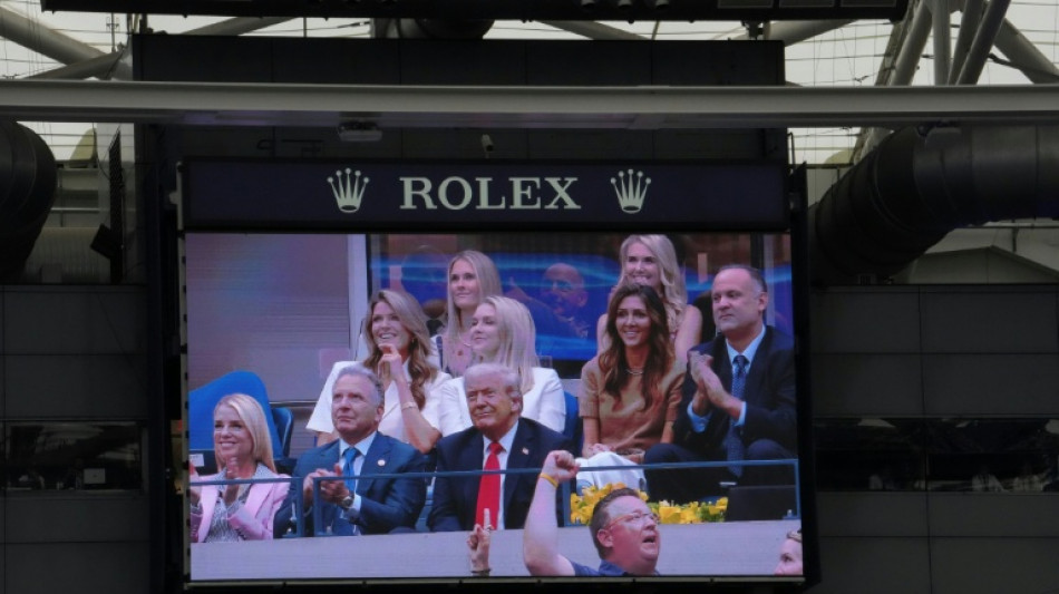 Trump booed at US Open after visit delays final