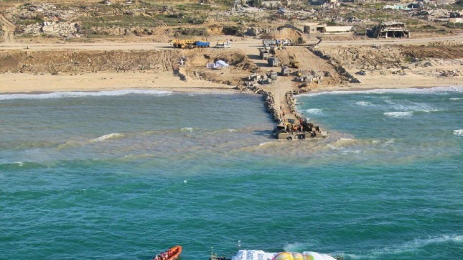 Gaza recibe v&iacute;veres por mar y aguarda posible tregua entre Ham&aacute;s e Israel