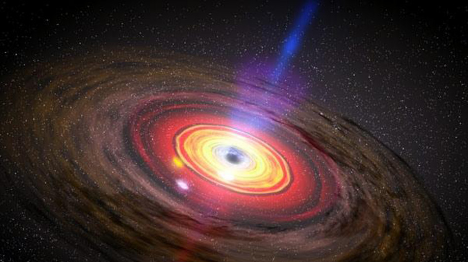 Caccia conclusa, trovato il vento del buco nero della Via Lattea