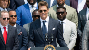 NFL great Brady meets Birmingham football fans in pub