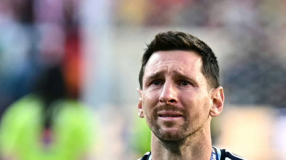 "&Eacute;ternel", Lionel Messi dit adieu &agrave; la s&eacute;lection argentine