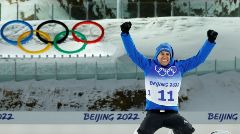 JO-2022: Fillon Maillet &agrave; la poursuite de Boe, du bronze pour Faivre et les Bleus du fond