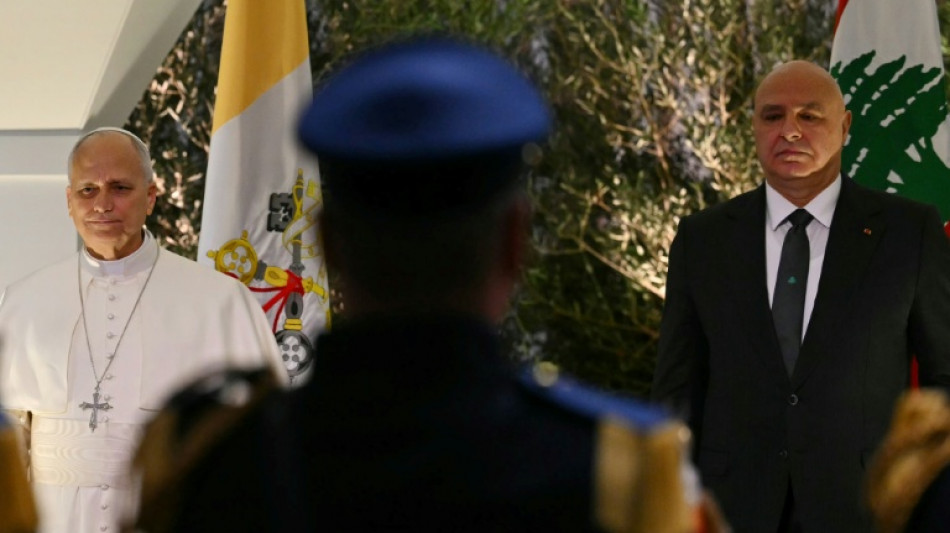 Papa Le&atilde;o XIV faz apelo &agrave; 'reconcilia&ccedil;&atilde;o' em visita ao L&iacute;bano