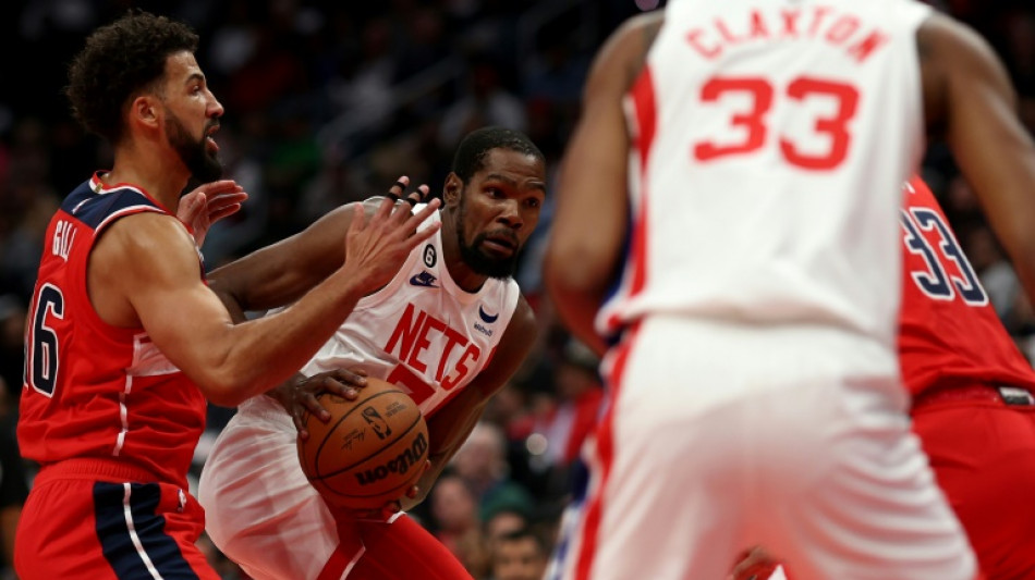 NBA: les Nets, sans Irving, &eacute;crasent les Wizards, Milwaukee et Cleveland d&eacute;roulent