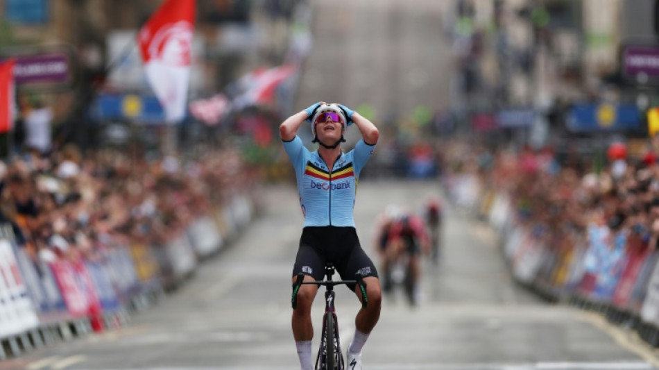 Kopecky wins women's world road race title 