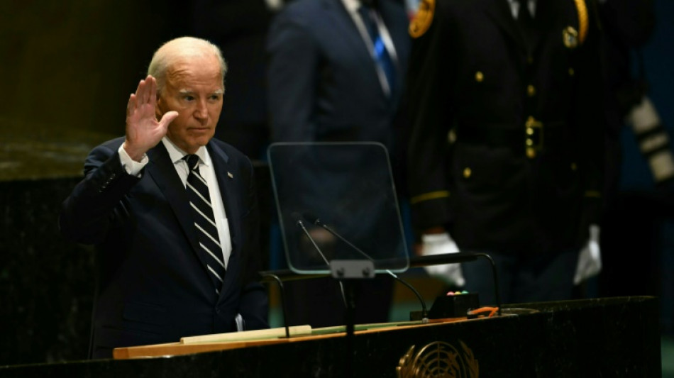 Los dirigentes est&aacute;n "para servir al pueblo", recalca Biden en adi&oacute;s en la ONU