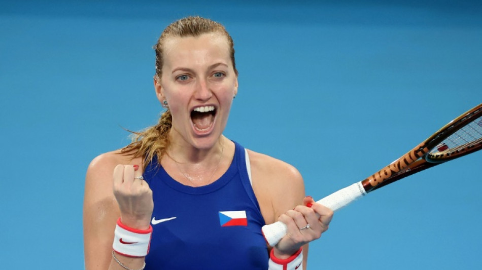 Kvitova downs world number three Pegula at United Cup as Sakkari, Wawrinka win