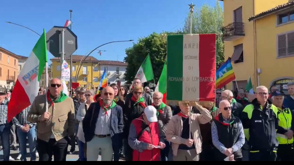 A Romano Lombardia si canta Bella ciao, nonostante divieto