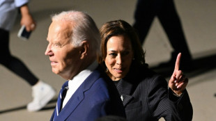 Kamala Harris y Joe Biden, en un acto p&uacute;blico conjunto el 15 de agosto