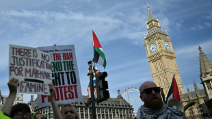 Fast 900 Festnahmen bei Protest für verbotene pro-palästinensische Gruppe in London