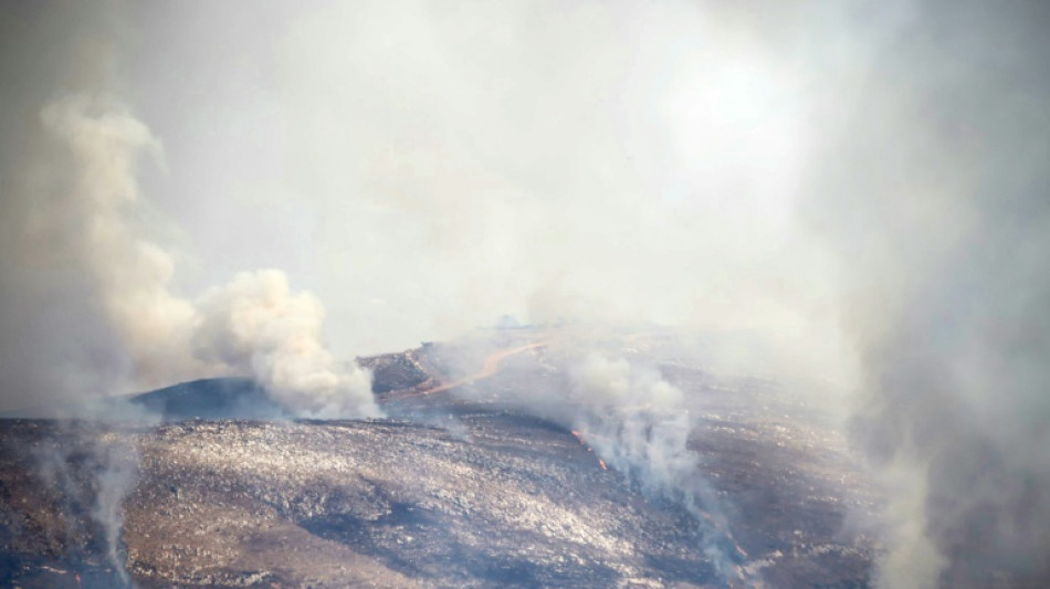 Dans le sud du Liban, Isra&euml;l accus&eacute; d'incendier terres agricoles et for&ecirc;ts