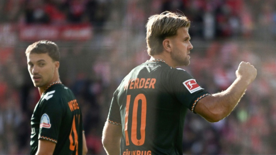 Red-hot Fuellkrug bags Bremen brace, Leipzig win