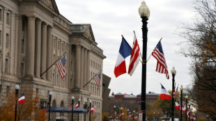 Frankreichs Pr&auml;sident Macron zu Staatsbesuch in den USA eingetroffen