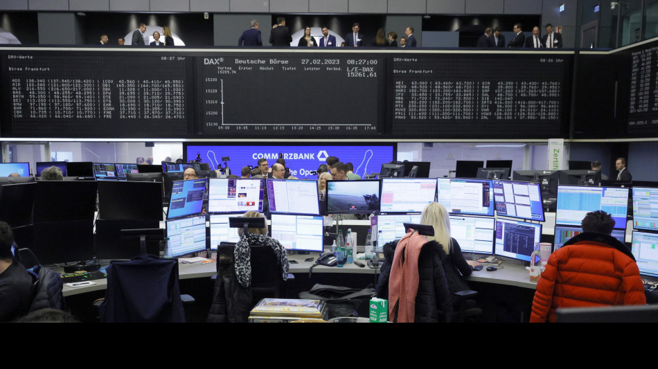 Borsa: l'Europa termina in rialzo alla vigilia della Bce