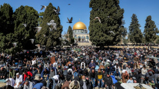 Zehntausende Muslime bei erstem Freitagsgebet des Ramadan auf dem Tempelberg 