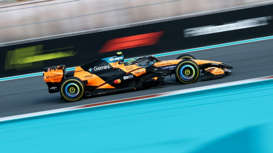 Joy for Norris in Miami as McLaren end Mercedes run