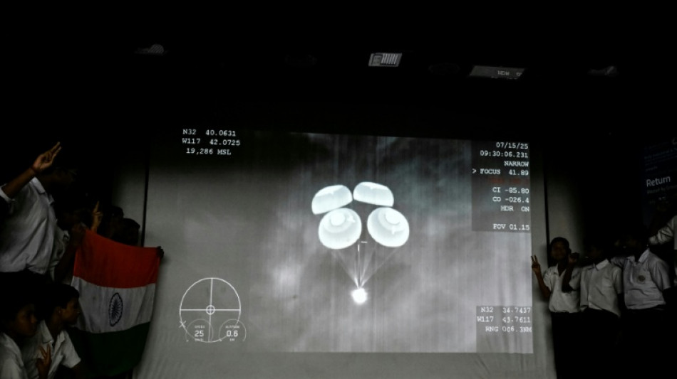 Retour sur Terre des premiers Indien, Polonais et Hongrois à aller dans l'ISS