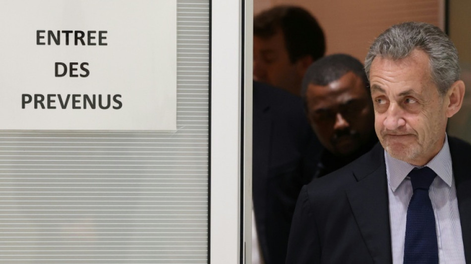 Nicolas Sarkozy est arrivé au tribunal pour le jugement du financement libyen