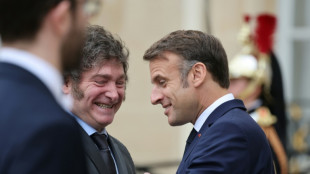 Macron recibe a Milei en Francia tras la pol&eacute;mica sobre los c&aacute;nticos racistas